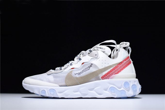 Undercover x Nike React Element 87 White Cream Red 680x455
