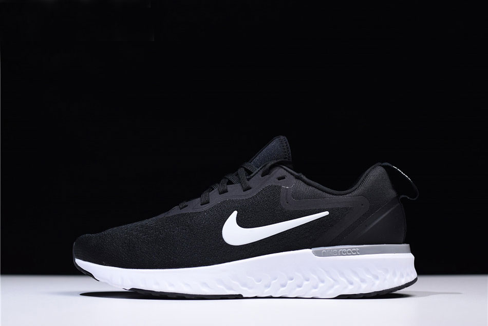 Men's Nike Odyssey React Black/Wolf Grey-White AO9819-001 Running Shoes