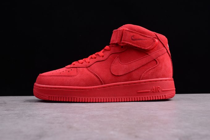 air force 1 mid gym red