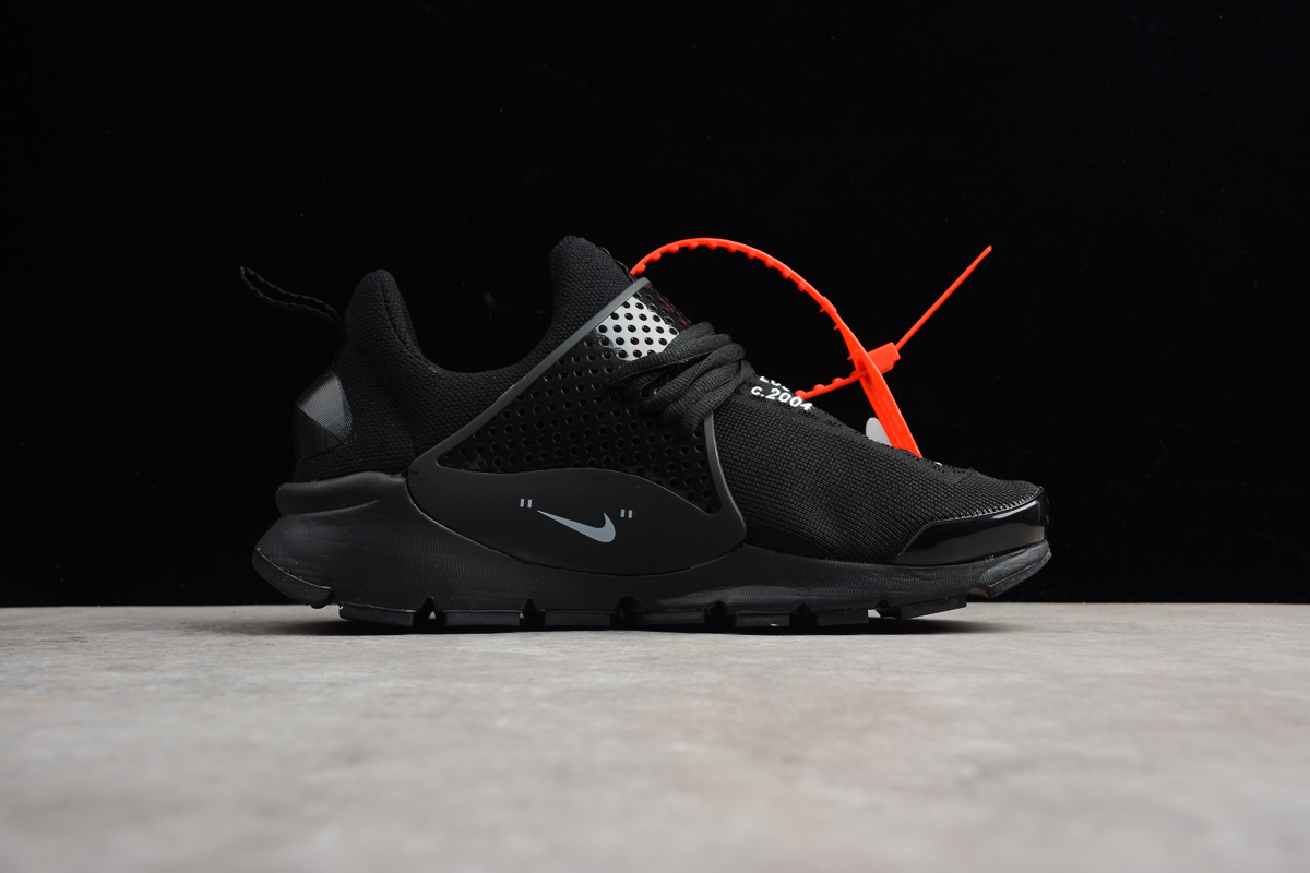 White x Nike Sock In Black 819686 - Air Max 200 sneakers - Virgil Abloh Off - 059