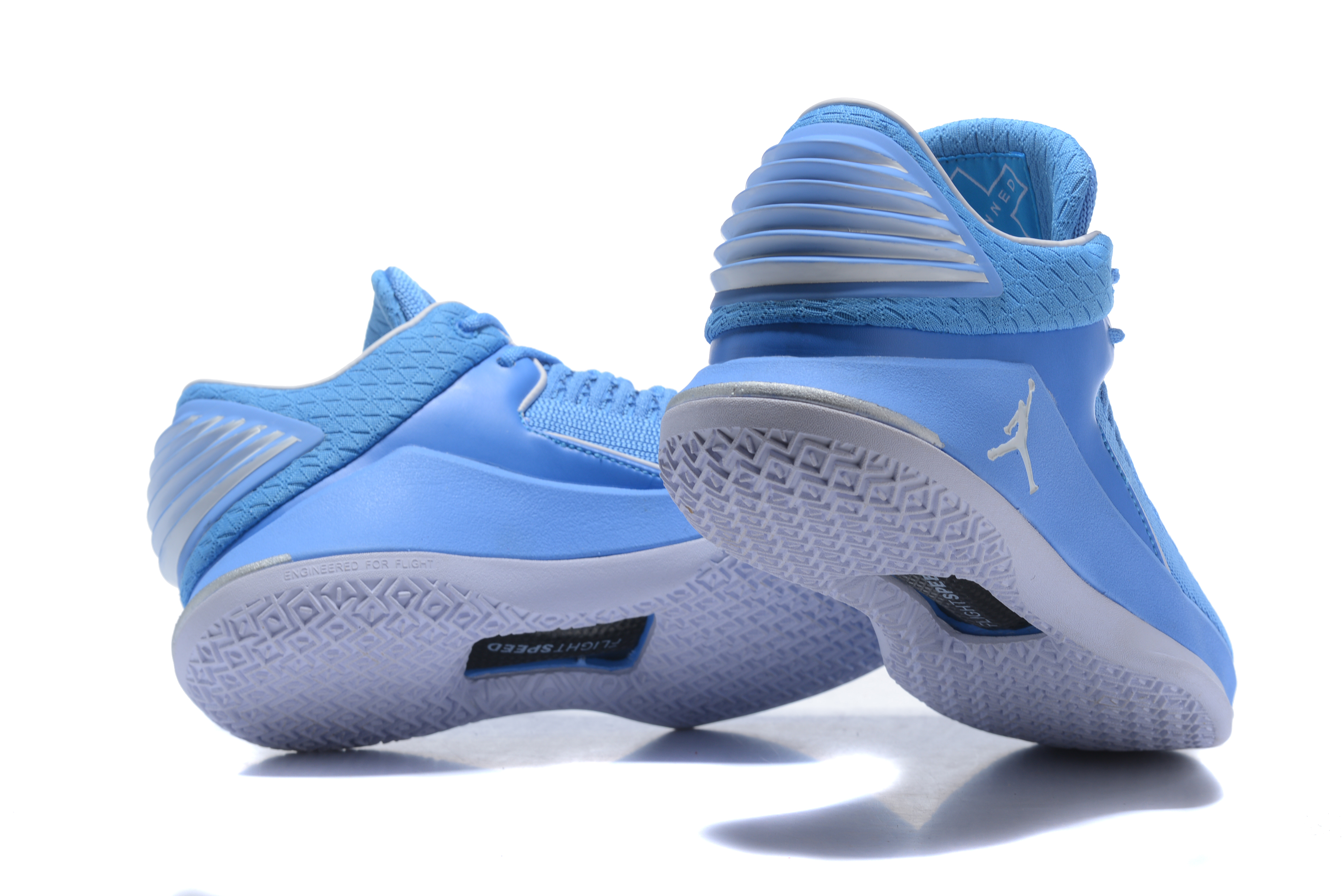 New Air Jordan 32 Low "UNC" University Blue/White Men's Basketball Shoes