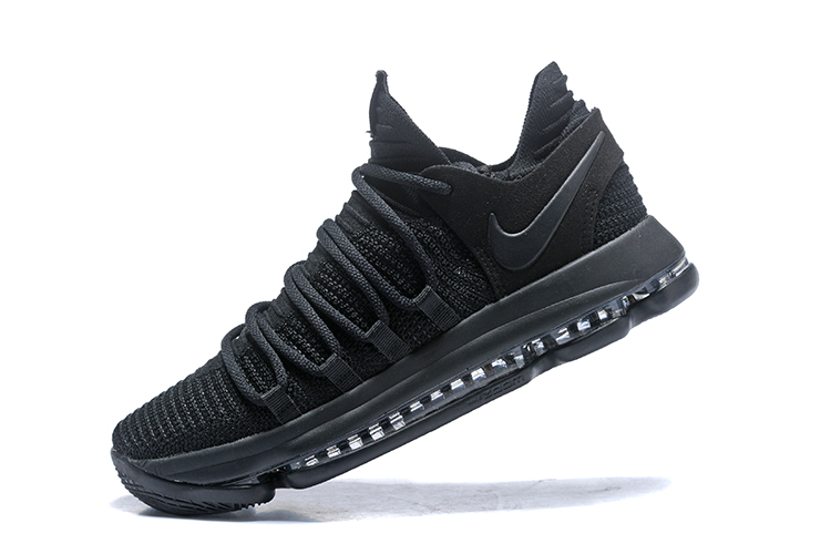 Nike KD 10 "Triple Black" Men's Basketball Shoes 897816004