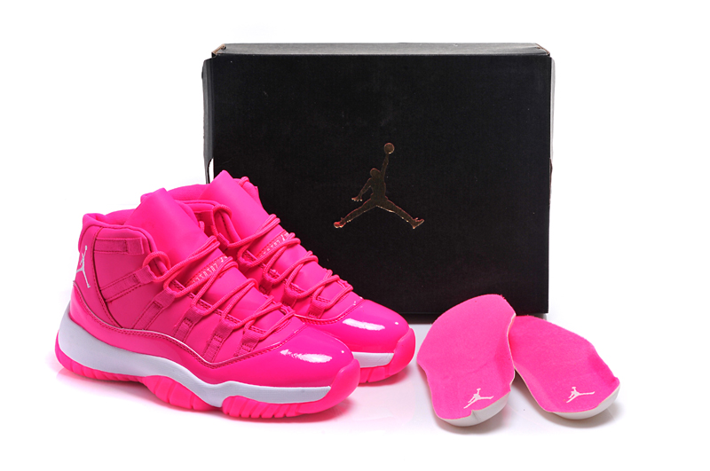 Buy Women's Air Jordan 11 GS “Pink Everything” Pink White Shoes Online
