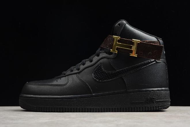 2018 Mens Nike Air Force 1 Mid ’07 “Triple Black” AS8018-100 For Sale