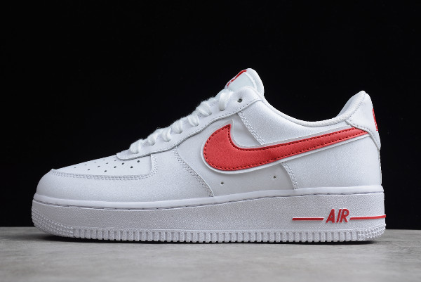 Nike Air Force 1 ’07 3 Low White/Gym Red On Sale