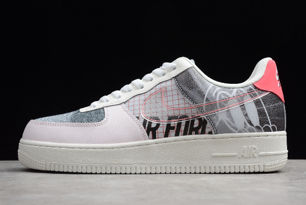 CI0066-600 Mens and WMNS Nike Air Force 1 Type Platinum Light Soft Pink ...