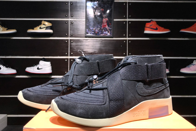 Cheap Nike Air Fear of God 180 Black/Black-Fossil AT8087-002 For Sale